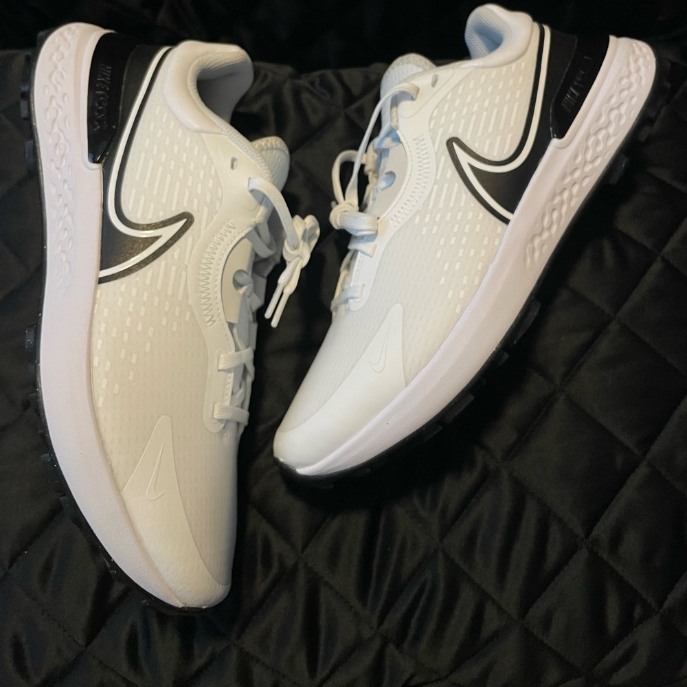 Nike Infinity Pro 2 Golf Shoes White Black Photon Dust DJ5593-115 Mens size 11